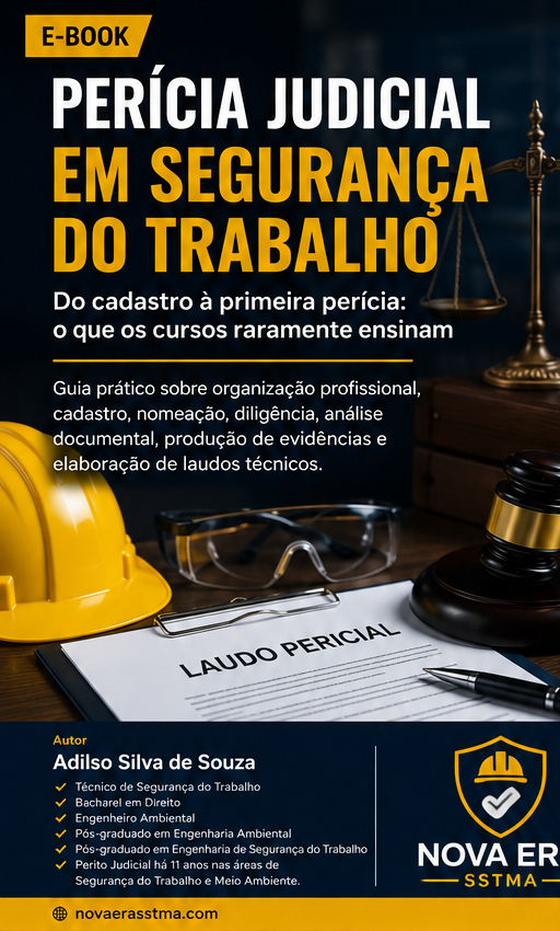 Capa do e-book Perícia Judicial em Segurança do Trabalho